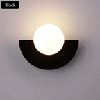 Metal Half Moon Wall Lamp - LunaMetal