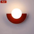 Crescent Moon Wall Lamp – LunaMetal Metal LED Sconce in 28 x 20 cm by an entryway