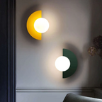 Metal Half Moon Wall Lamp - LunaMetal
