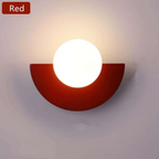 Metal Half Moon Wall Lamp - LunaMetal