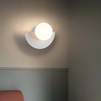 Metal Half Moon Wall Lamp - LunaMetal