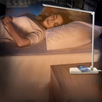 Modern Adjustable LED Desk Lamp with USB Charging Port