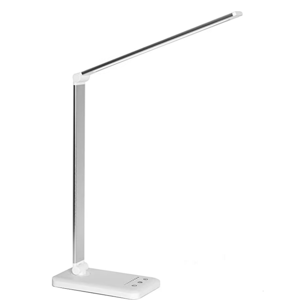 Modern Adjustable LED Desk Lamp with USB Charging Port