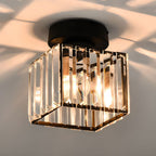 Modern Crystal Ceiling Light - CrystalGlow