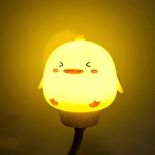 Animal Night Light with Timer – CuddleLight Remote Kids' Lamp in a kids bedroom