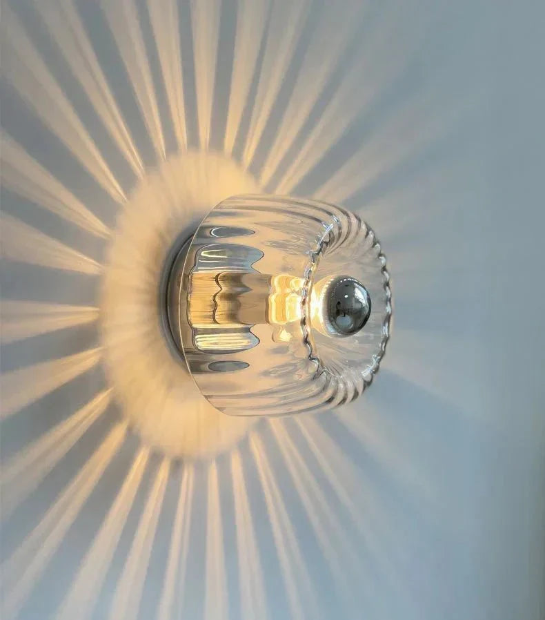 Nordic Glow Wall Lamp - Scandinavian Bauhaus Style