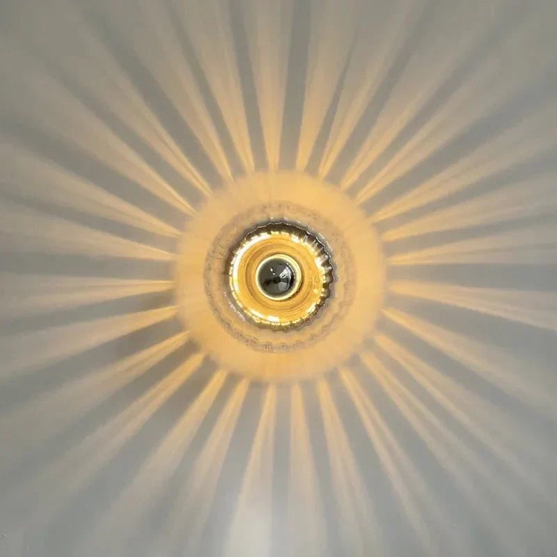 Nordic Glow Wall Lamp - Scandinavian Bauhaus Style