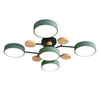NordicGlow Branched LED Ceiling Light in 5 heads in a kitchen