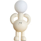 Playful Table Lamp with Glass Sphere - Glombra
