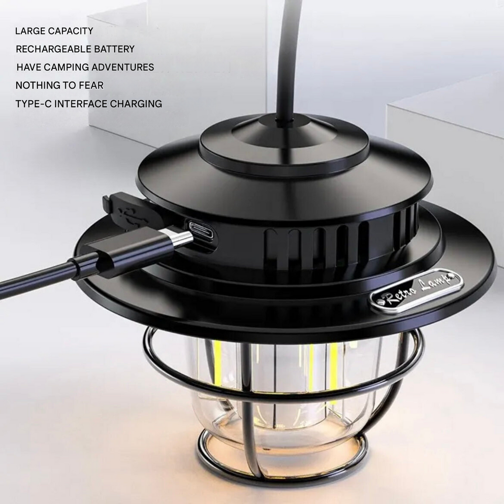 Portable LED Camping Lamp - VintaGlow