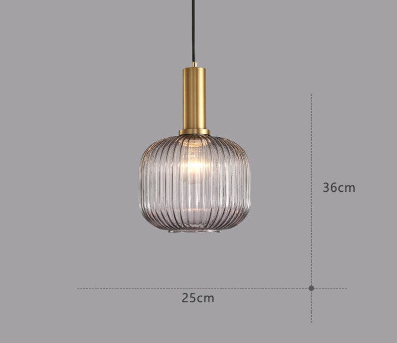 Retro Glass Pendant Light - ColorVibe