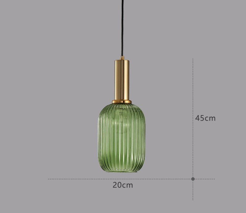 Retro Glass Pendant Light - ColorVibe
