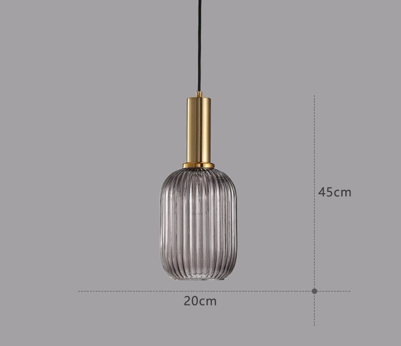 Retro Glass Pendant Light - ColorVibe