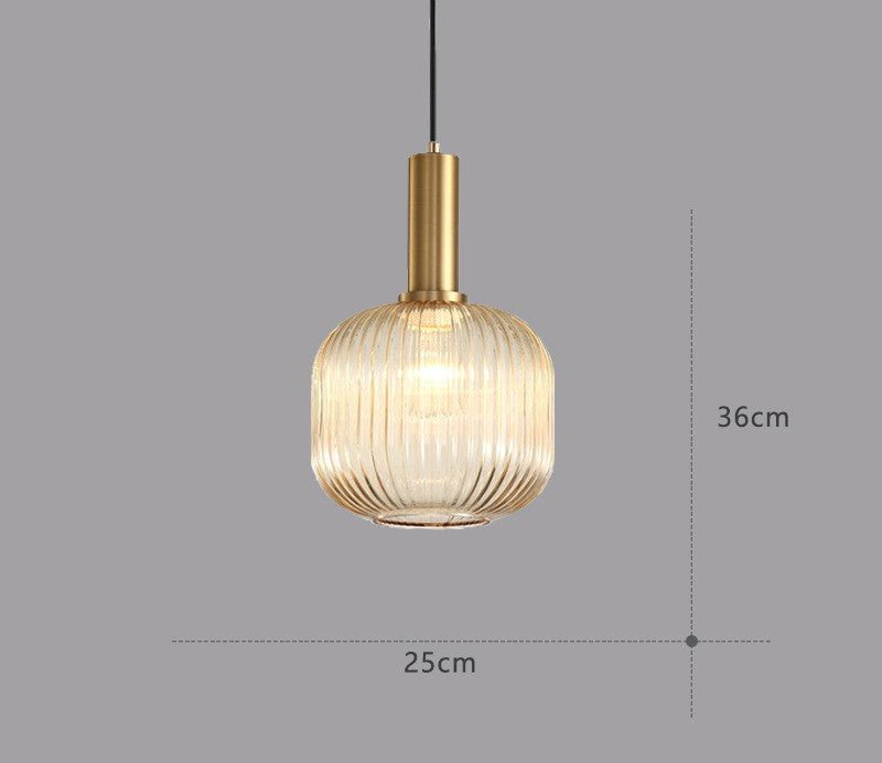 Retro Glass Pendant Light - ColorVibe
