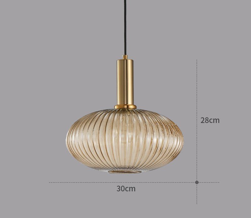Retro Glass Pendant Light - ColorVibe