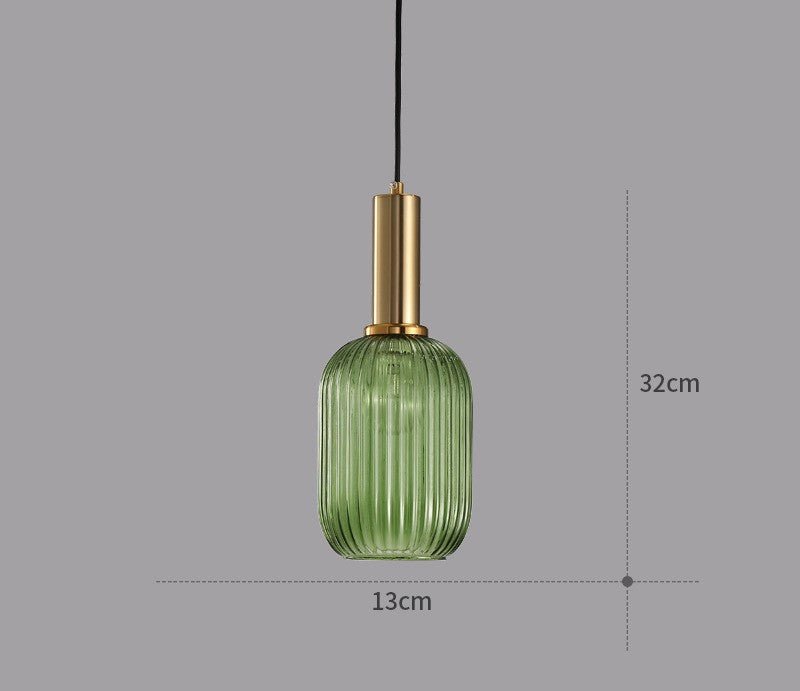 Retro Glass Pendant Light - ColorVibe