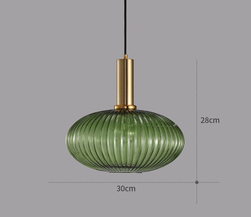 Retro Glass Pendant Light - ColorVibe