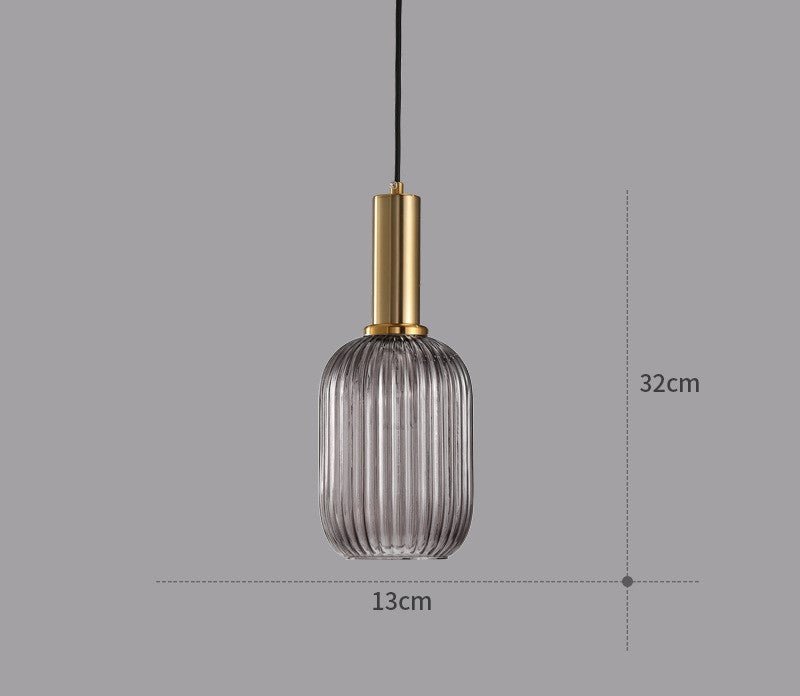 Retro Glass Pendant Light - ColorVibe