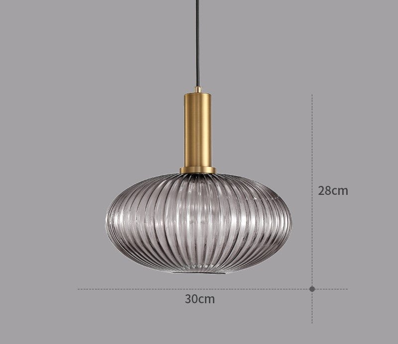 Retro Glass Pendant Light - ColorVibe