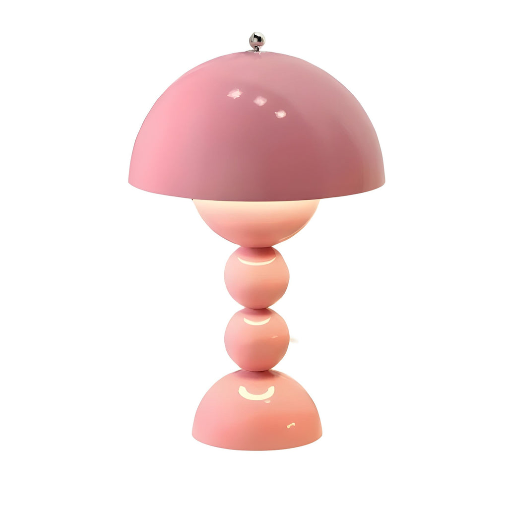 Flower Bud Table Lamp – FloraGlow Dimmable Scandinavian Light in white for a reading nook