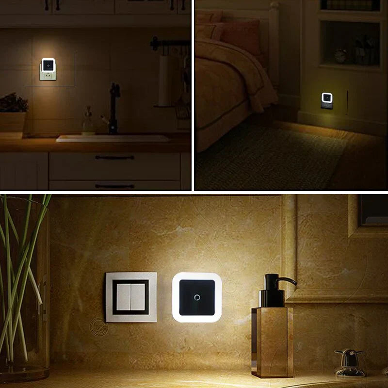 Set of 2 Children's Night Lights with Motion Sensor