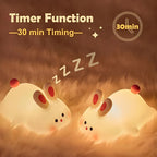 Soothing Night Light - BunnyGlow in a kids bedroom