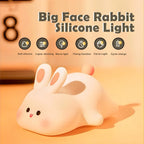Soothing Night Light - BunnyGlow on a nightstand