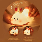 Soothing Night Light - BunnyGlow in a hallway