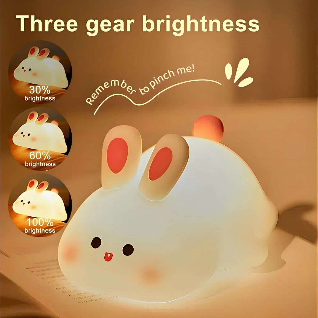 Soothing Night Light - BunnyGlow in a nursery