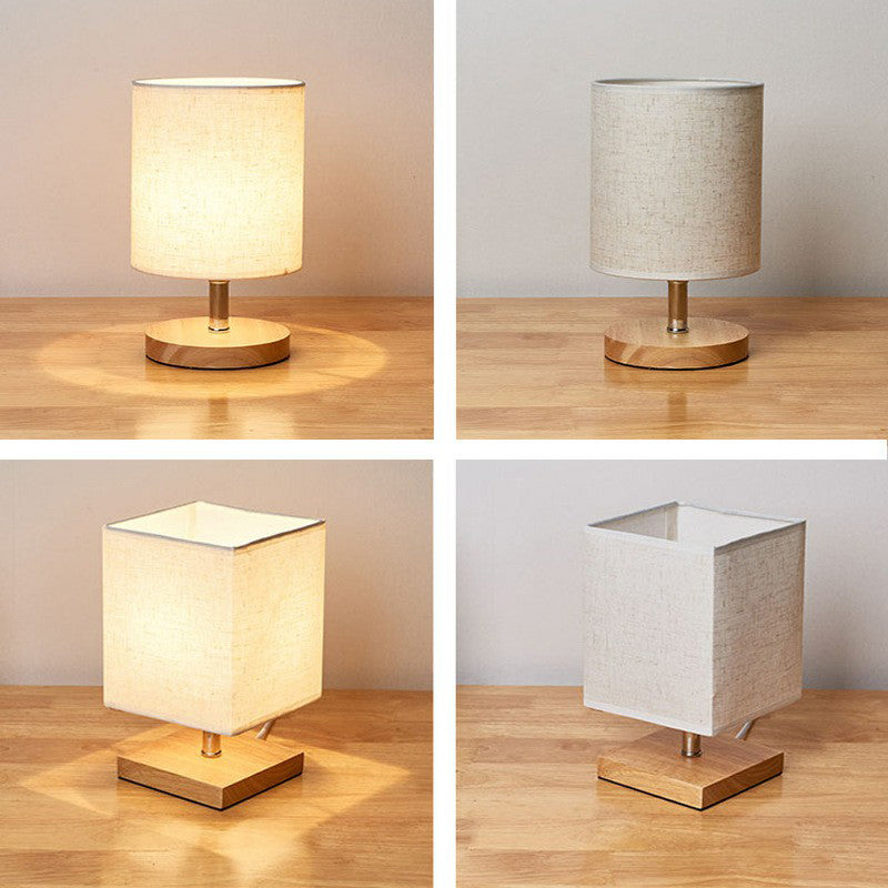 Stylish Minimalist Table Lamp - LinenWood