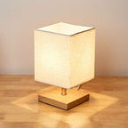 Stylish Minimalist Table Lamp - LinenWood