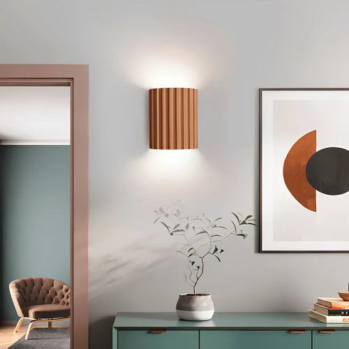 STYLISH RESIN WALL LAMPS - LUMIRESIN in white