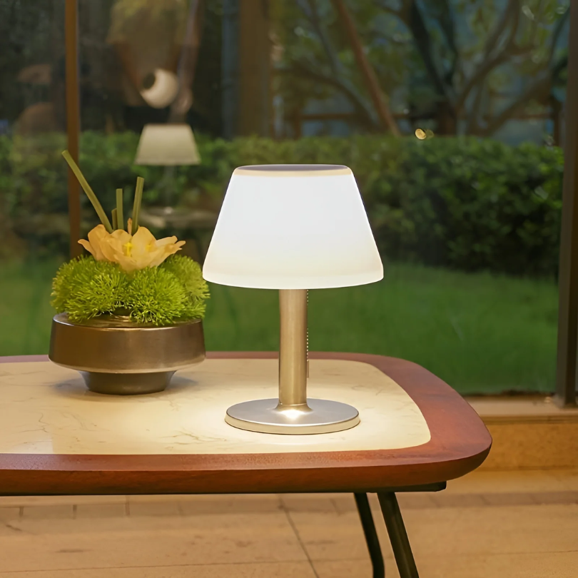 Stylish Solar Energy Table Lamp - SolarLuxe