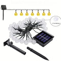 Sustainable LED String Lights - SolarGlow
