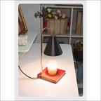 Candle Warmer Lamp – Sophia in white in a living room