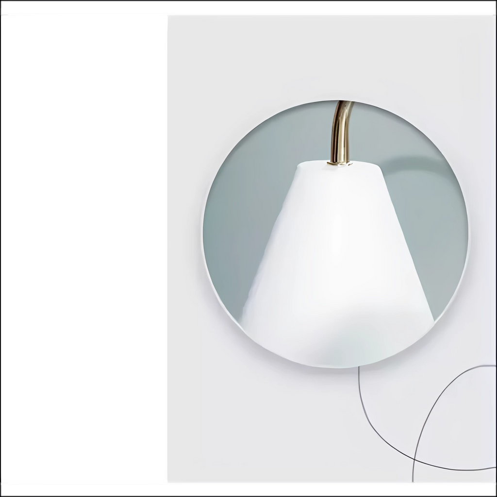 Candle Warmer Lamp – Sophia in black in a home office