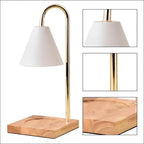 Candle Warmer Lamp – Sophia in black on a side table