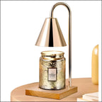 Candle Warmer Lamp – Sophia in white on a side table