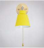 Wall lamp with pull switch - TwistGlow