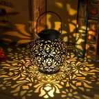Waterproof LED Solar Garden Hanging Lamp - RadiantGlow