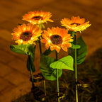 Waterproof Solar Energy Sunflower Lamp - SolarBloom