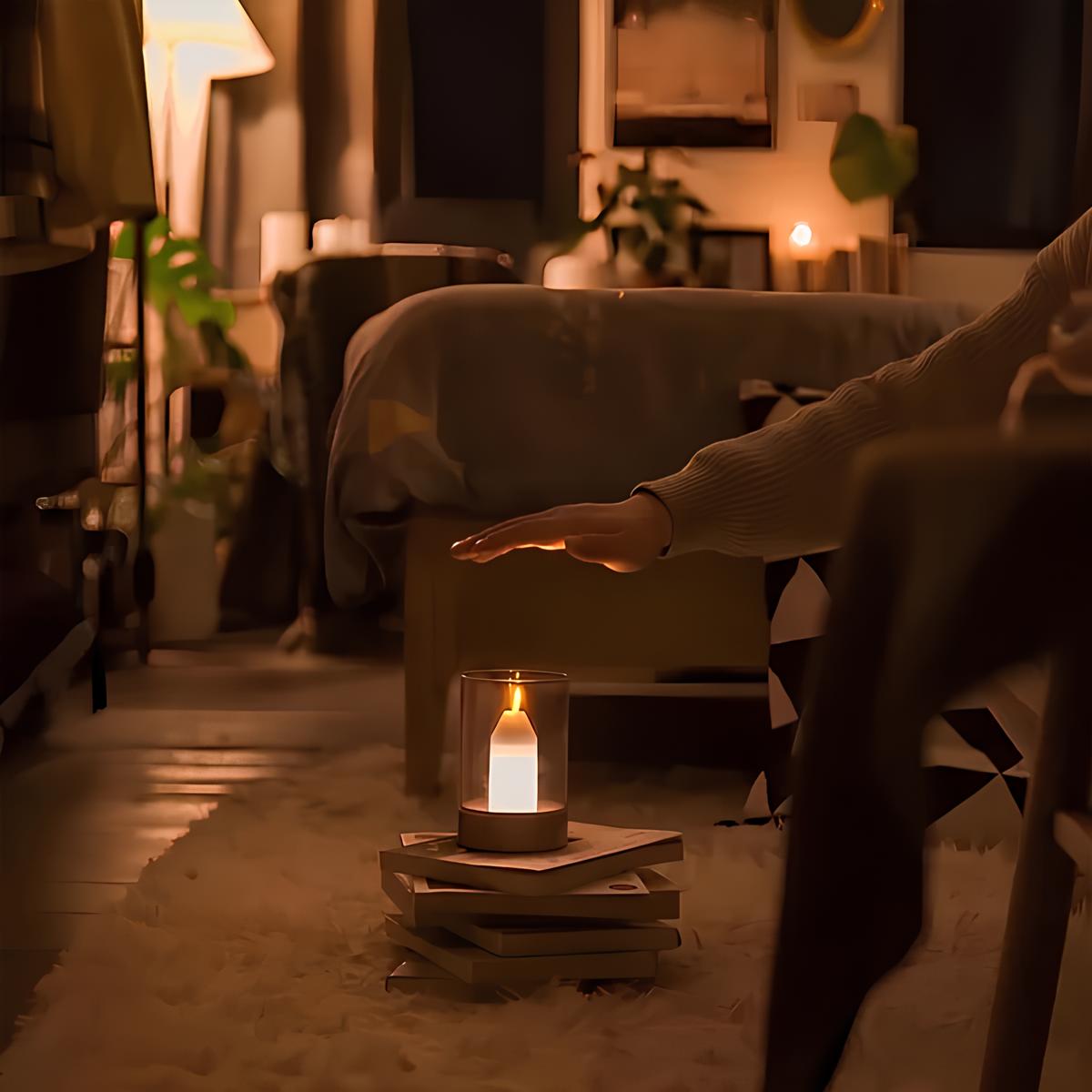 Wireless LED Candle Lamp - LumiCandle
