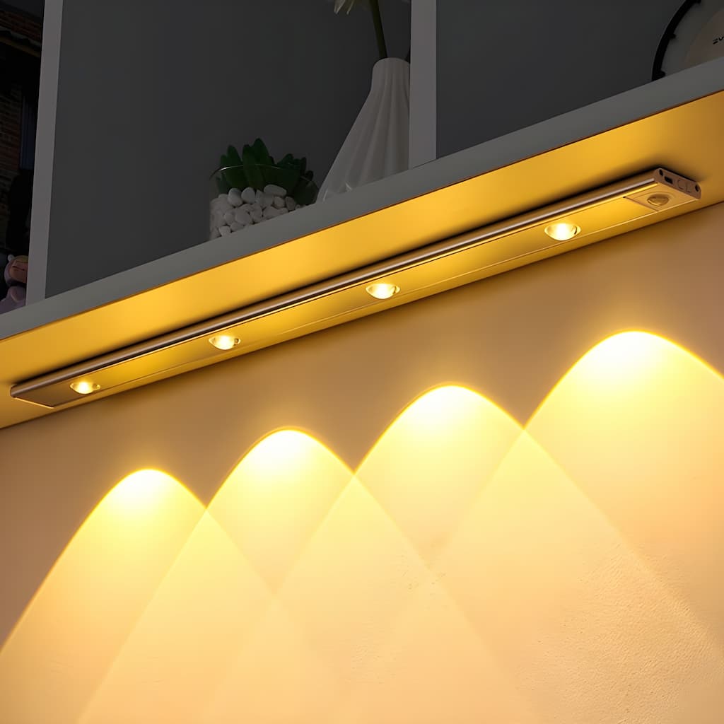 Wireless LED Fixture with Motion Sensor - LumiSense