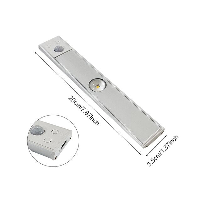 Wireless LED Fixture with Motion Sensor - LumiSense
