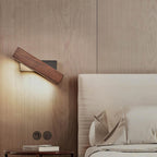 Wooden LED Wall Lamp with Pivot Function - Twilight Pivot