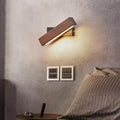 Wooden LED Wall Lamp with Pivot Function - Twilight Pivot