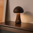 Wooden Mushroom LED Night Light - GlowShroom